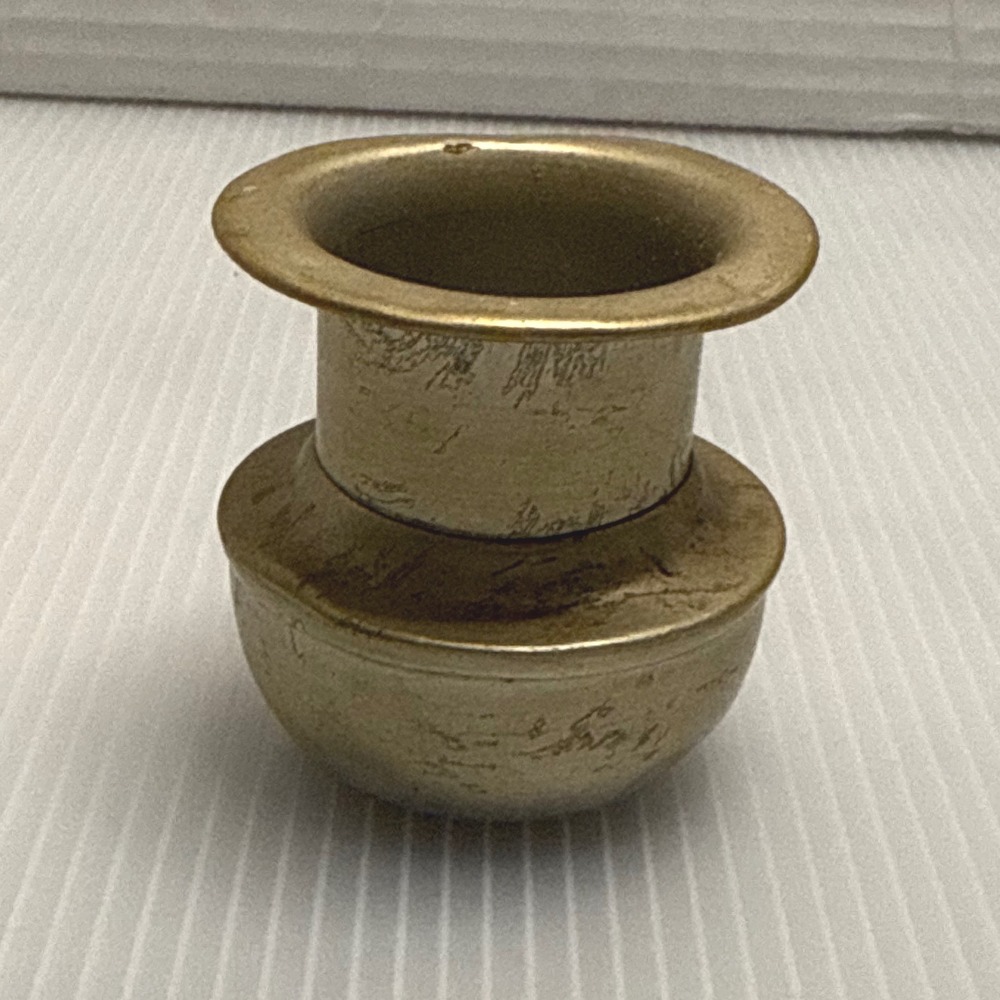 Magic Wobble Table Shaker Inkwell Antique 1901 Metal Weighted Desk Accessory